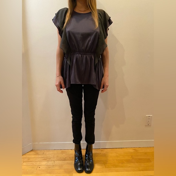 💟Purple Ruffle Top 💟 - Picture 5 of 10